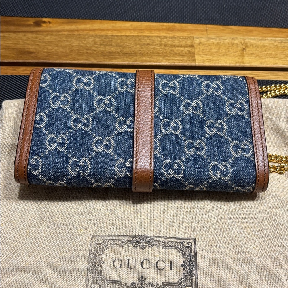 🔥Gucci Jackie 1961 continental chain wallet🔥 - Picture 13 of 13